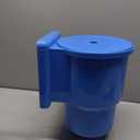 Above Ground Pool Skimmer, Heavy Duty Through-Wall Mount Pool Skimmer Kit with Accessories, Universal Fit for Standard Wall Openings, Klein Blue in-Wall Surface Skimmer Includes Leak-Free Teflon Tape