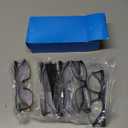 5 Pack Blue Light Blocking Reading Glasses for Men with Spring Hinge Fashion Large Wide Computer Readers for Men