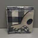 MODOVOS Halloween Pillow Covers 20x20 Set of 4 Buffalo Plaid Spooky Halloween Decorations Polka Dots Pumpkin Throw Pillow Covers Trick or Treat Cushion Case for Sofa Couch