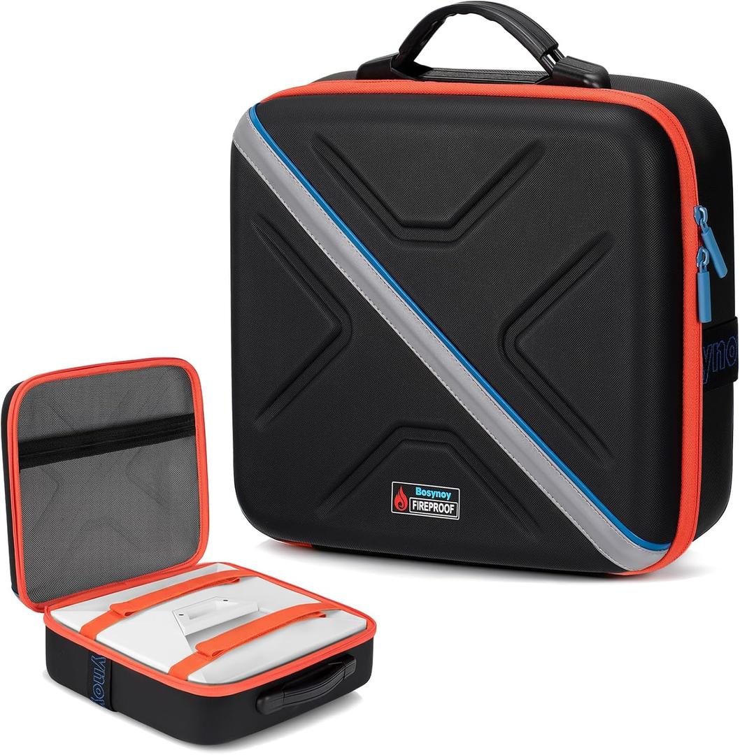 Bosynoy Carrying Case Compatible with Starlink Mini, Water-resistant Satellite Dishes Travel Case Compatible with Starlink Mini & Accessories, Shockproof Bag with Custom Interior for RV and Camping