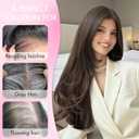 Isaic Hair Toppers for Women 24 Inch Synthetic Hair Pieces, 360° Clips In and Adjustable Bandage Layered Toppers, Toppers Hair Pieces Add Volume for Thinning Hair and Daily Use (Ombre Blonde)
