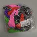 KIMOBER 12PCS Inflatable Microphones, Colorful Blow up Microphones Stage Act Mic Props for Pretend Play Party Favors Supplies