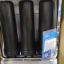 Brio 3-Stage Whole House Filtration System, Anti-Scale, 900 GPH, 4.5" x 20" Sediment, PHO, and CTO Carbon Block Filters Included
