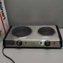 Cuisinart CB-60P1 Countertop Double Burner, Stainless Steel/Black