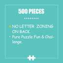 500 Piece Jigsaw Puzzles for Adults,Vibrant Celebration Puzzle with HD Poster, Precise Interlocking Dust-Free, Home Decor, Family Games, Holiday Party Gift, 19.3x 13.7in