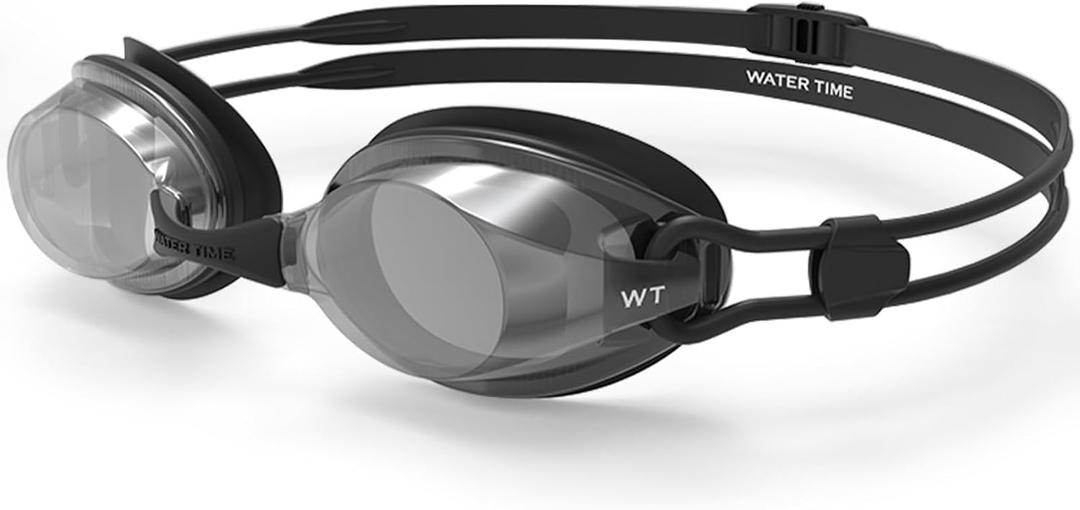 Unisex Swipe Swimming Goggles for Men & Women Anti-Fog,UV Technology Dual Strap No Leakage swim goggles (Black)