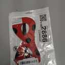 WeKen Lagybug Mask + Ladybug Clip on Earrings Black Spot Red Mask and Ladybug Earrings Set for Ladybug Cosplay