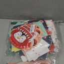 BEAVOING 48 Pack Small Christmas Gift Bags with HandlsXmas Mini Bags with Wrapping Paper 4.6x5.9x2.4 Inch For Holiday Party Favor Christmas Presents Wrapping