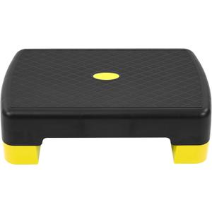 Fitvids 18" Aerobic Step Platform, Workout Stepper with Adjustable 2 Stackable Risers 3" 5.5" for Home Gym Small Space, Exercise Step, Multiple Option