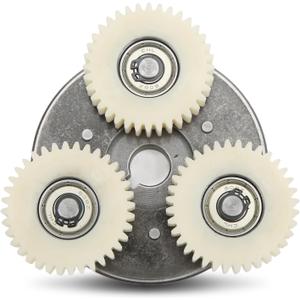 E Bike Motor Gear Clutch Kit, 36T Planetary Nylon Gears Electric Bicycle Accessories for Bafang Electric Bicycle 500W 750W, Replacement for Bafang Motor Metal Solid Gear