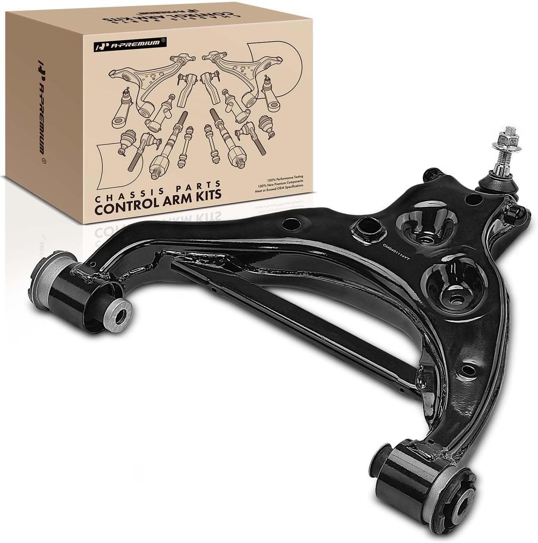 A-Premium Front Right Lower Control Arm, with Ball Joint & Bushing, Compatible with Ford F-150 F150 2014-2015, Expedition 2014-2017 & Lincoln Navigator 2014-2017