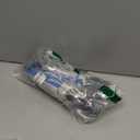 DEWENWILS 3FT 360 Rotating Flat Plug Extension Cord/Wire, 16AWG Multi 3 Outlet Extension Cord, 3 Prong Grounded Wire for Small Appliances, 2 Pack, Black