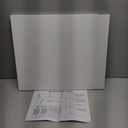 Hide Breaker Box Cover for Decorative Painting, Art Electrical Panel Cover with Adhesive Track, White Meter Electric Box Covers for Distribution Boxs(16"x17"/ 16"x31")