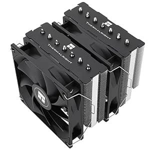 Thermalright Phantom Spirit 120SE CPU Air Cooler, 7 Heat Pipes CPU Cooler,Dual 120mm TL-C12B V2 PWM Fans, AGHP 4.0 Technology,S-FDB Bearing, for AM4/AM5/Intel lga1851/1700/1150/1151/1200, PC Cooling