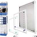 ADFORS Custom Window Screen Replacement Kit, Adjustable Screen Frame, and Mesh