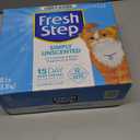 Fresh Step Advanced Simply Unscented Clumping Litter, Fresh Step Unscented Cat Litter Fights Odor on Contact, 18.5 lb. Box