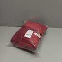 StangH Christmas Red Velvet Curtains for Home Decor, Vintage Thermal Insulated Room Darkening Window Drapes for Nursery Girls Bedroom/Sliding Door, W52 x L90, 2 Panels (*Autumn Series - Red)