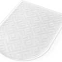 Silicone Coffee Mat,15.8"x 11.8"in Bar Mat for Countertop,Heat-Resistant,Non-Slip,Leak-Proof,Fit for Coffee Maker/Espresso Machine-Translucent