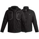 Spyder Mens Ski Jacket - 3-in-1 System Snow Waterproof Winter Jackets for Men - Mens Snowboard Jacket with Detachable Hood S