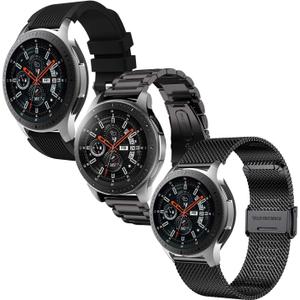 Watch Bands for Galaxy Watch 46mm, 22mm Bands for Galaxy Watch 3 45mm,Garmin Vivoactive 4 45mm, Fossil Gen 5 Carlyle hr/Garrett