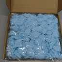 Rose Flower Heads,200Pcs Artificial Rose Flower Heads for Crafts 1.97in Light Blue Roses Artificial Flowers for DIY Wedding Centerpieces Arrangements Home Decorations(Light Blue)