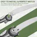15 Inch Pole Pruning Saw Blade Replacement for Fiskars Chain Drive Extendable Pole Saw & Pruner, Tree Trimmer Saw Blade for Gardening Hand Saw Branch Cutting Tool Part
