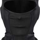 2 x Balaclava for Men Women Breathable Mesh Design UPF 50+ Cooling Face Mask Hat (Black)