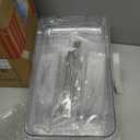 Delamu 2-Tier Multi-Purpose Bathroom Under Sink Organizers and Storage, Stackable Kitchen Pantry Organization, Pull Out Medicine Cabinet Organizer with Movable Dividers, White, 2 Pack