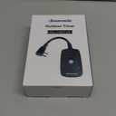 DEWENWILS Outdoor Timer for Lights, Waterproof Outlet Timer with 2 Grounded Electrical Outlets, for Christmas, 15A 1/2HP, UL Listed