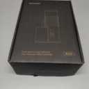 SHARDOR All-Metal Single-Dose Coffee Grinder Quiet DC Motor, Home-use Espresso Grinder, Burr Coffee Grinder, with 80 Settings and an LED Power Display Black