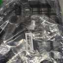 16 Pieces Christmas Tree Fences, Black Height 24 Inch Metal Christmas Tree Gate Panels Picket Fence Pets Cat Proof Indoor Garden Decoration Fence for Holiday Party Office Home Christmas Decor, Black-16