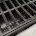 VEVOR Trench Drain System, Channel Drain with Plastic Grate, 5.9x5.1-Inch HDPE Drainage Trench, Black Plastic Garage Floor Drain, 3x39 Trench Drain Grate, with 3 End Caps, for Garden, Driveway-3 Pack