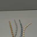 Cuddle Campus Silicone Pacifier Clip Holder with One Piece Design, Pack of 4 Soft Flexible Binky Clips with Texture for Baby Boy and Girl Set 1(6M+) (Neutral)