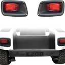 Golf Cart TXT LED Tail Light Kit Compatible with EZGO TXT Led Light 1996-2013 Gas and Electric Rear Replace 12V Light Kit Assembly For EZGO TXT Gas and Electric