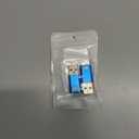 2 x [10Gbps] USB C Female to USB Male Adapter, USB 3.1 A to USB C Adapter SuperSpeed Data Sync for iPhone 17 Air, iPhone 17 Pro Max, iPhone 16 15 Pro Max, Type-C Earphone, Laptop, Charger, Quest Link-Blue