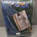 Living Room Rug 5x7 Rug Machine Washable Floral Peacock Area Rug Non Slip Floral Animal Vintage Low Pile Large Rugs for Living Room, Bedroom, Farmhouse, Dining Room, Kids Playroom (Pink)