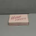 Hairro Human Hair Toppers For Women Wispy Thin Short Wiglet Hairpieces Natural No Bang Middle Part Side Bangs Hair Clip 14.5g #4P27 Medium Brown Mix Dark Blonde