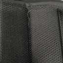 Sarisun Foot Hammock for Airplane Travel Leg Rest Stand Portable Storage Bag Foot Rest Holder for Plane 2PCS Black