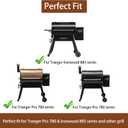 KIT0429 Grill lid Handle Replacement for Traeger Pellet Grill, 25.5" Grill Lid Handle for Traeger Pro 780 and Ironwood 885 Series Pellet Grill, Stainless Steel