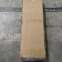 Bellemave Heavy Duty Triple Bunk Bed for Multiple Kids,Twin XL Over Full XL Over Queen Size Triple Bunk Bed with Long and Short Ladder for 3 Kids,Unique Curved Metal Frame,Black