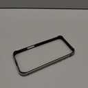 New Aluminum Frame Metal Bumper Frame Slim Hard Case Cover for iPhone16Pro, Metal Frame with Soft Inner Bumper, Raised Edge Protection (Gray Titanium, for iPhone16 Pro)