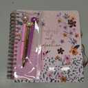 Votum 18 Month Hard Cover Planners/Calendars 10" x 10", January 2026 - June 2027 - Daily, Weekly & Monthly Organizer with Pens, Stickers, Sticky Notes, and a Sturdy Cover - Progress Not Perfection