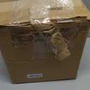 Feekoon Halloween Decorations Outdoor, 8" and 12" Witches Cauldron with 12 LED Mist Maker & Splash Guard, Halloween Cauldron Decor for Yard Decoration Large Witches Cauldron for Halloween Garden Decor