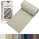 Linen Repair Tape 4x70 Inch Self-Adhesive Couch Patch Repair Fabric Patch for Furniture,Sofas,Cushion,Chairs,Bags,Linen Goods(Oatmeal) (470)