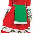 fun shack Women's Traditional Mrs Claus Ladies, Large