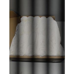 Soft Fluffy Large Area Rug for Living Room, Nordic Non Shedding Washable Rug for Bedroom, Faux Fur Rabbit Plush Indoor Carpet Decor Rug, Ivory, 3’11" x 5’11"