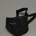 Dog Treat Pouch for Training Doggie Puppy Snack Reward Pouch Bait Bag Pet Treat Carrier Holder with Clip Waist Belt Magnetic Opening (Black)