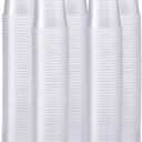GUSTO Clear Plastic Cups [3 oz - 500 Count]  Small Disposable Drinking Cups for Water, Mouthwash, Bathroom, Tasting & More  Crystal Clear, BPA-Free, Durable Polypropylene (Formerly Comfy Package)