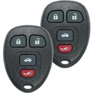 Keyless Entry Remote Control Key Fob Replacement Fits for Chevy Malibu Cobalt 2005-2012 Pontiac G5 G6 Grand Prix Solstice 2005-2010 Buick Lacrosse Saturn Aura Sky KOBGT04A 15252034