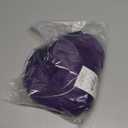 Half and Half Fer-n Cosplay Wig 29'' Long Straight Anime Purple Wigs with Bangs Dark Purple Wig for Women Halloween Costume Party, Darl Purple Fern